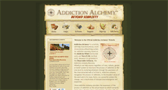 Desktop Screenshot of addictionalchemy.com