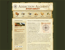 Tablet Screenshot of addictionalchemy.com